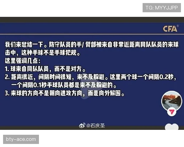 为什么近距离手球不 always 判犯规？规则关键在“可避让性”
